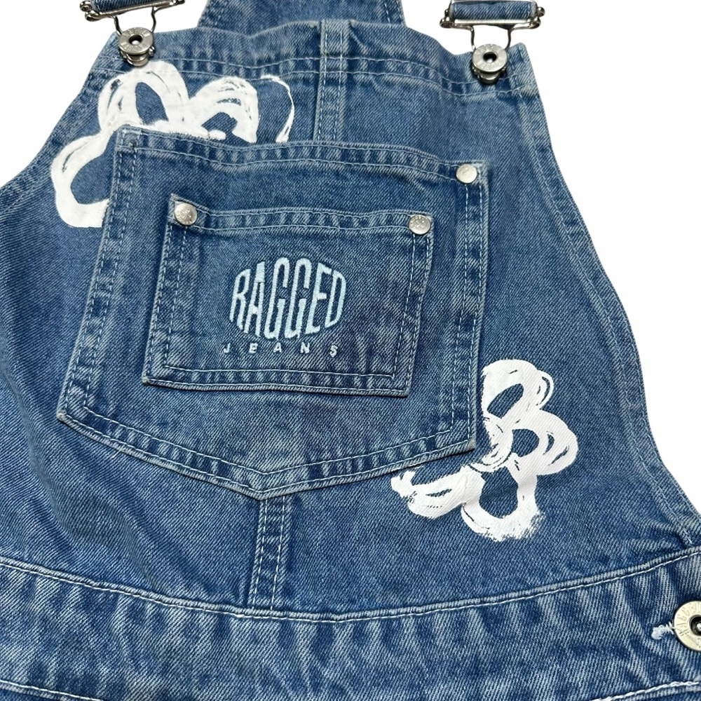 Ragged Priest flower print shortalls‎ size 28 - Picture 4 of 6